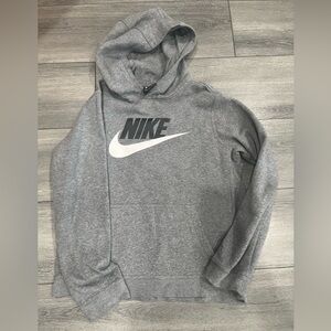 Nike youth XL Heather Gray Hoodie